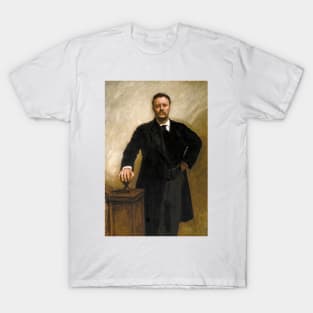 Portrait of Theodore Roosevelt by John Singer Sargent T-Shirt